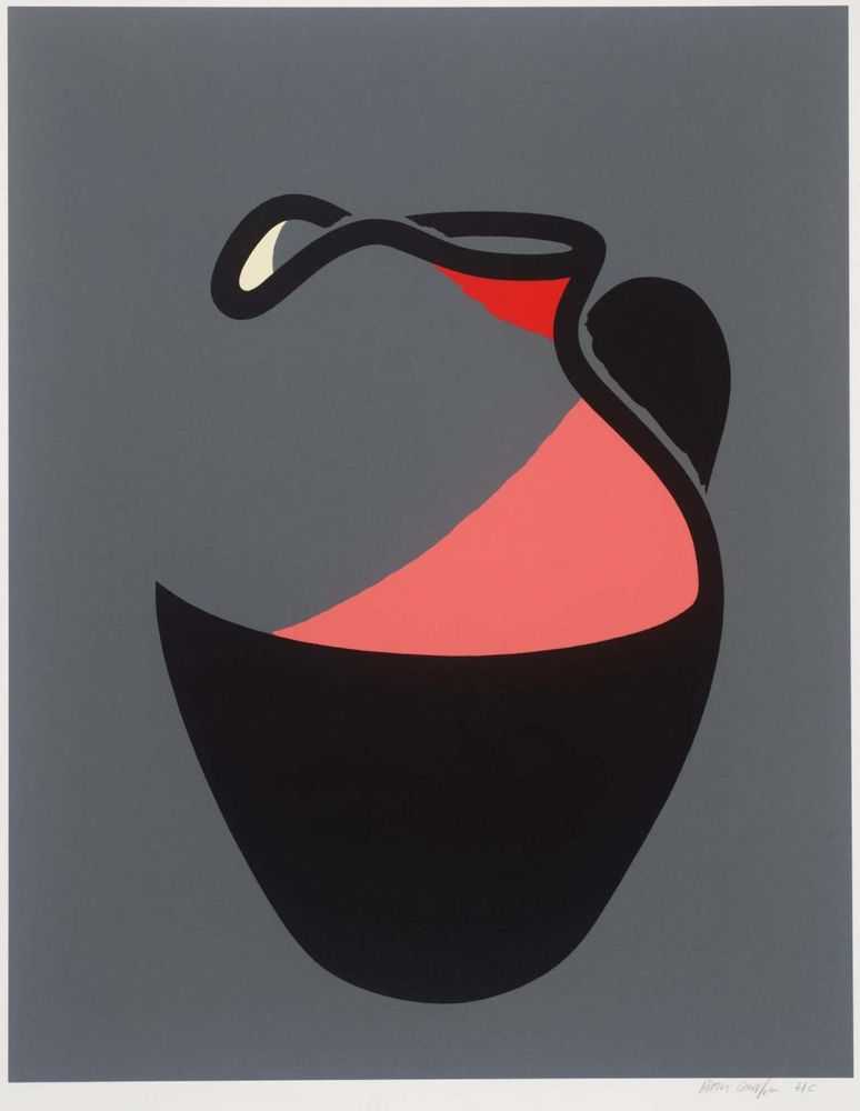 Patrick Caulfield, ‘Pink Jug’, 1981, Print, Screenprint in colours, Waddington Galleries, Numbered