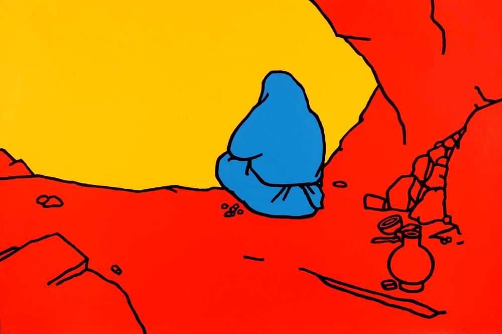 Patrick Caulfield, ‘The Hermit’, 1967, Print, Screenprint in colours, Editions Alecto, Numbered
