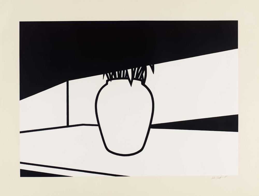 Patrick Caulfield, ‘Tulips’, 1973, Print, Screenprint on paper, Waddington Galleries, Numbered
