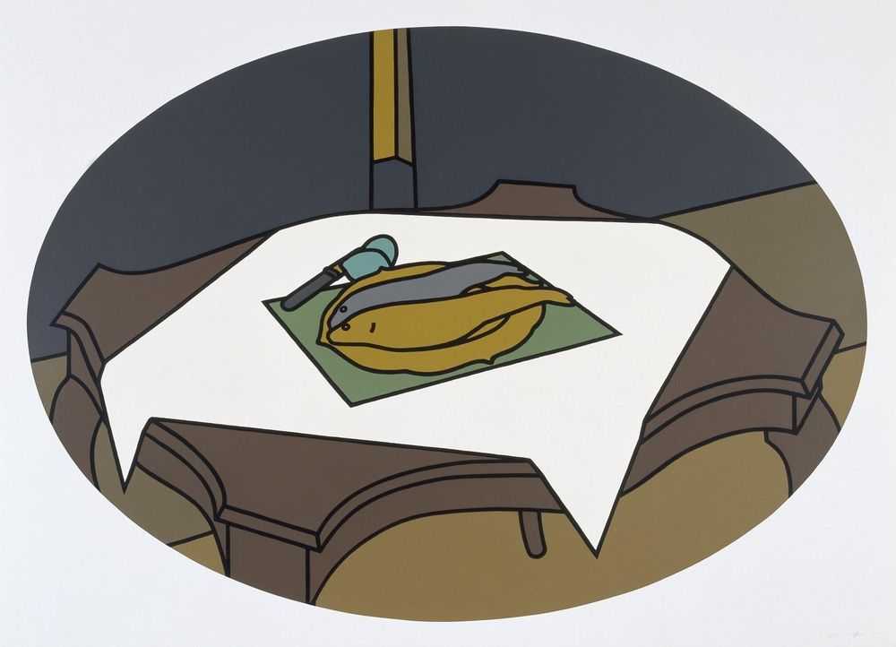Patrick Caulfield, ‘Two Whiting’, 1972, Print, Screenprint in colours, Waddington Galleries, Numbered