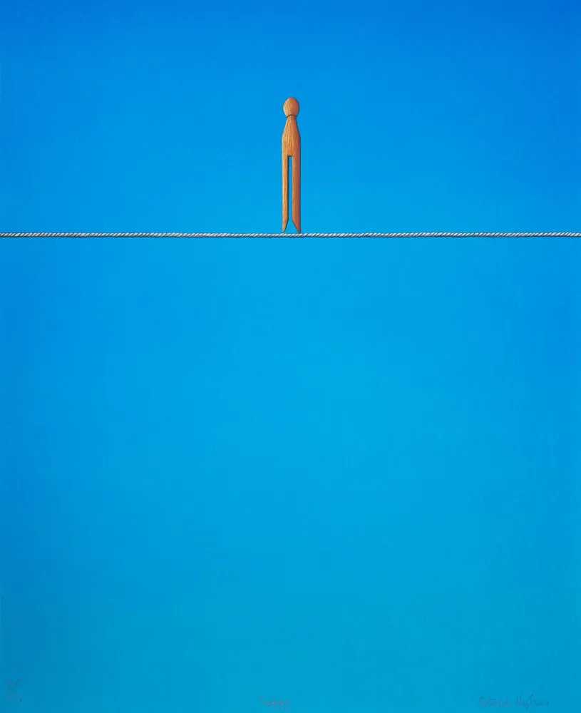 Patrick Hughes, ‘Peggy’, 2021, Print, Archival Inkjet on Somerset Satin Enhanced 330gsm Paper, Jealous Gallery, Numbered