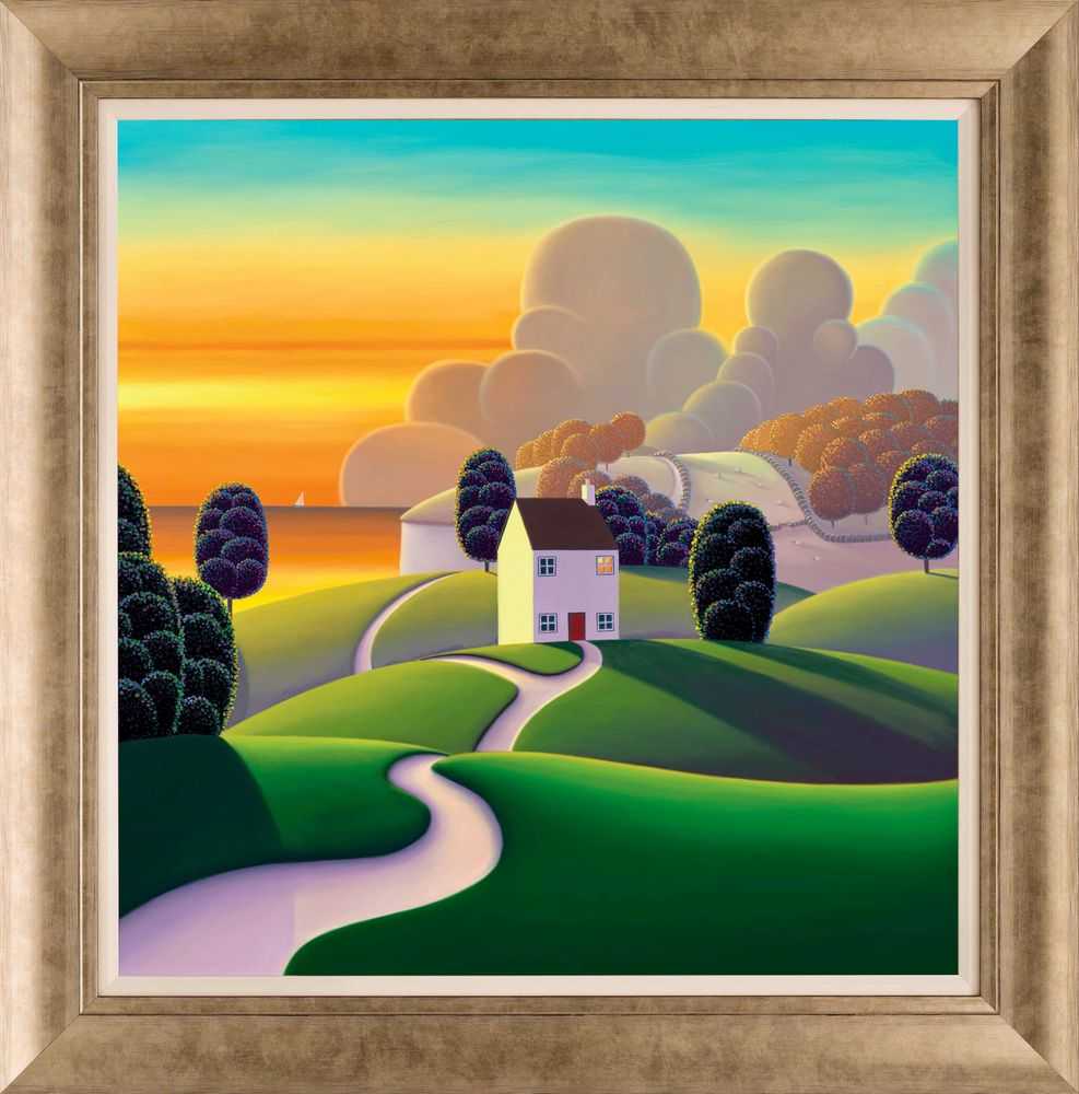 Paul Corfield, ‘Amber Bay’, 2019, Print, Fine Art Print, Castle Fine Art, Framed