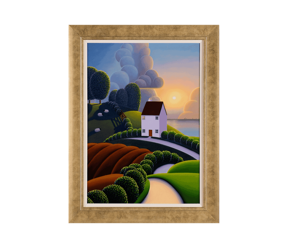 Paul Corfield, ‘At Home by the Sea’, 2022, Print, Fine Art Print, Castle Fine Art, Framed