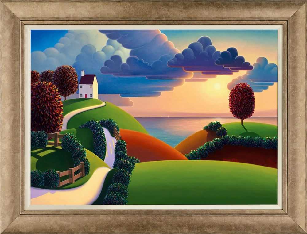 Paul Corfield, ‘Clouds Over The Sea’, 2015, Print, Fine Art Print, Castle Fine Art, Framed