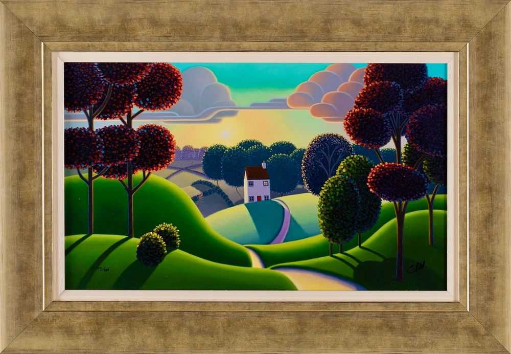 Paul Corfield, ‘Morning Blues’, 2024, Print, Fine Art Print, Castle Fine Art, Framed