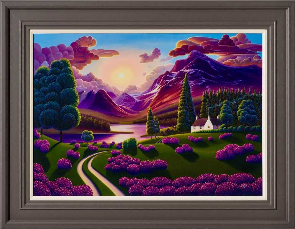 Paul Corfield, ‘Mountain Hideaway’, 2024, Print, Fine Art Print, Castle Fine Art, Framed