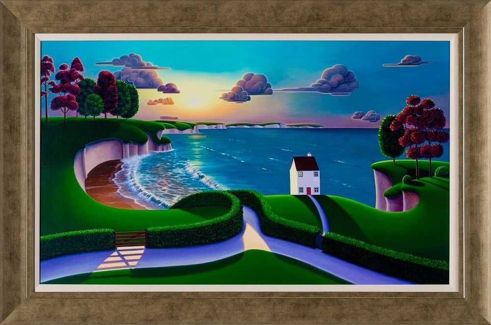 Paul Corfield, ‘Ocean Blue’, 2022, Print, Fine Art Print, Castle Fine Art, Framed