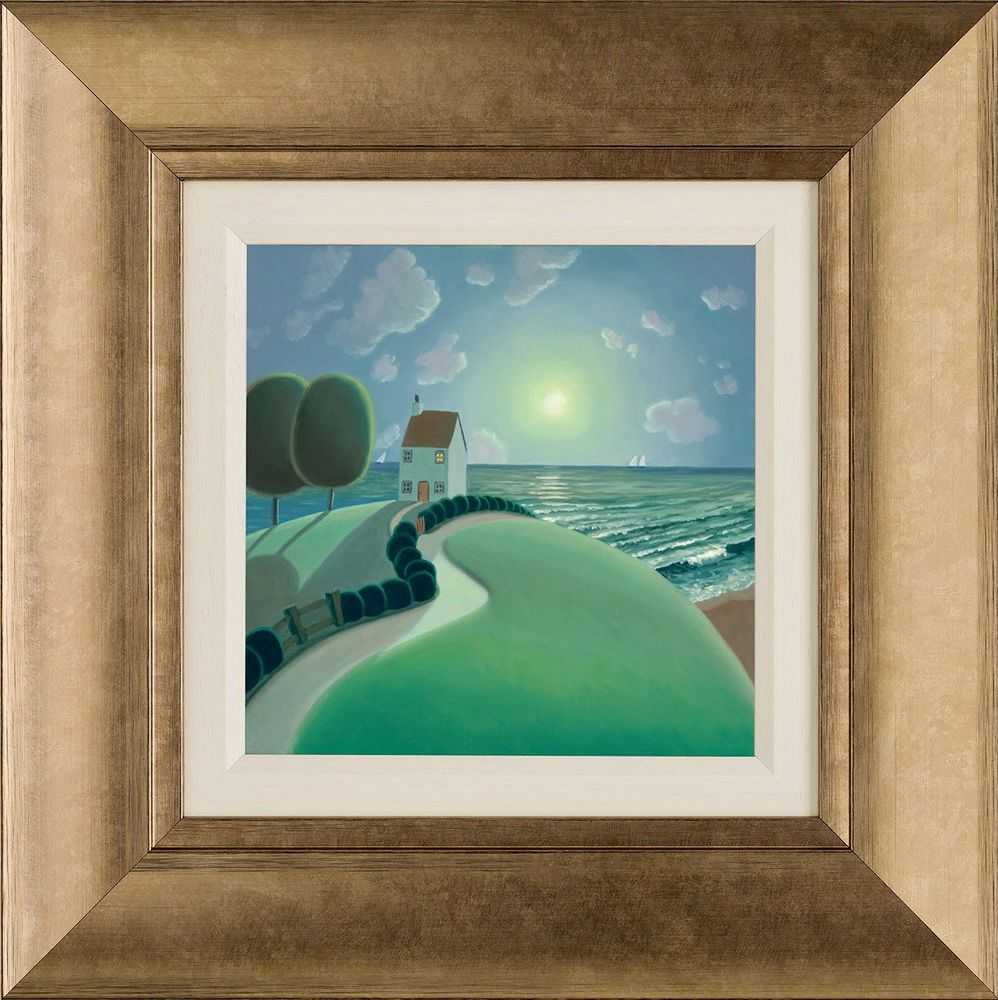 Paul Corfield, ‘The House By The Sea’, 2014, Print, Fine Art Print, Castle Fine Art, Framed