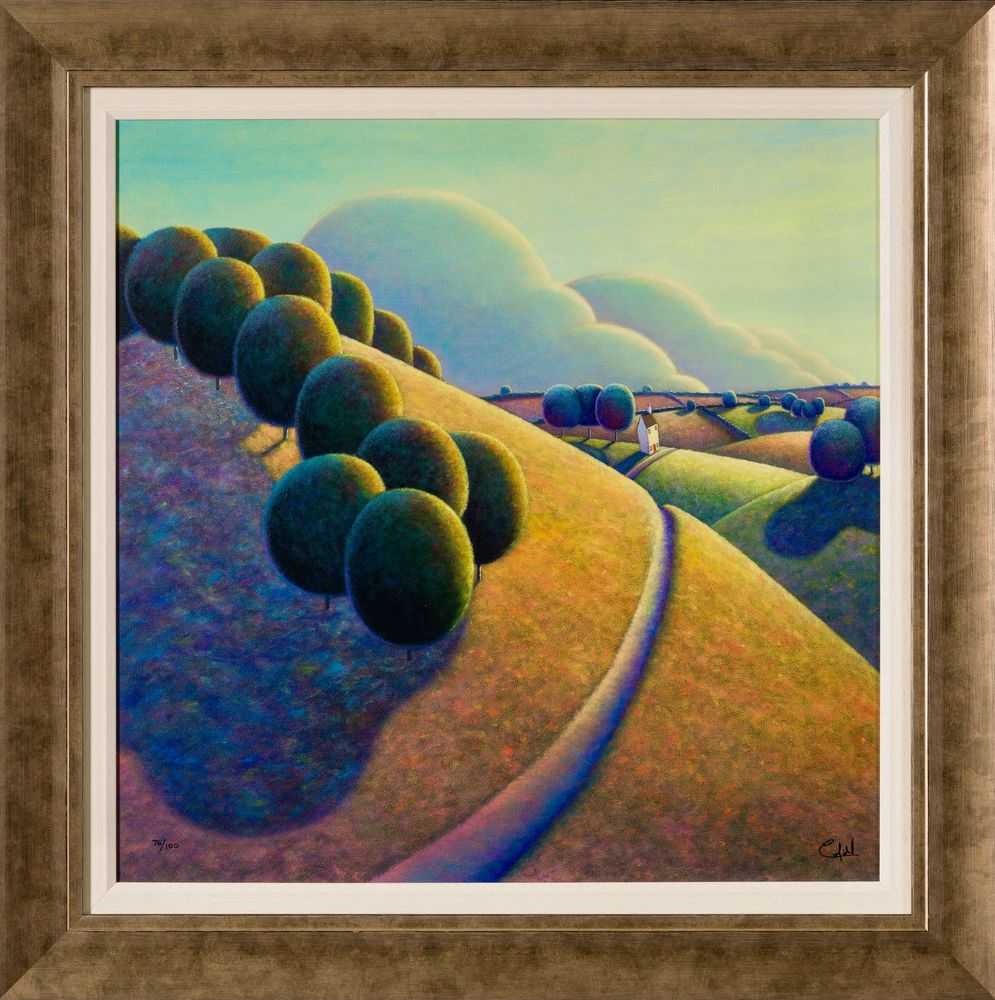 Paul Corfield, ‘View From The Hill’, 2022, Print, Fine Art Print, Castle Fine Art, Framed