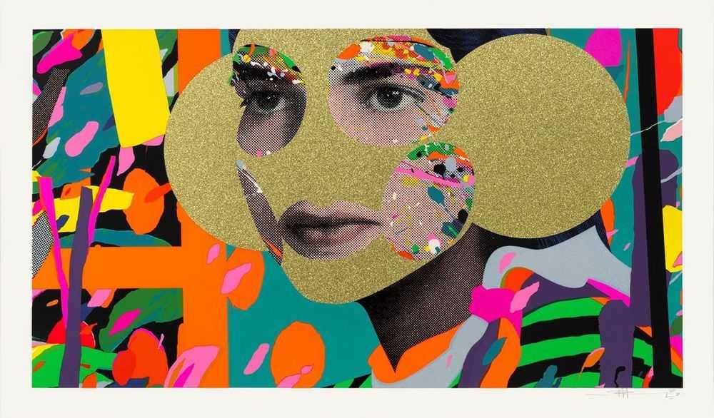 Paul Insect, ‘Cosmodela (Duponti)’, 2021, Print, 15 colour screenprint on 410gsm Somerset Satin Tub paper. Metallic ink, gold glitter and high gloss varnish embellishments, Avant Arte, Numbered, Dated, Handfinished