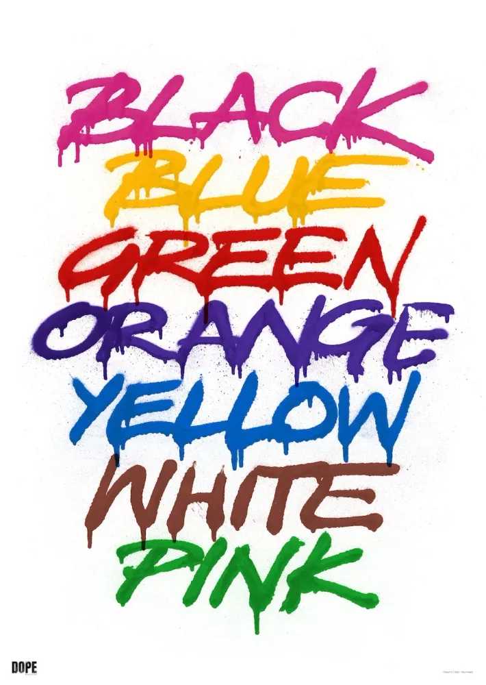 Paul Insect, ‘DOPE Solidarity’, 2021, Print, Offset litho poster, 100gsm, recycled paper, Calverts, 