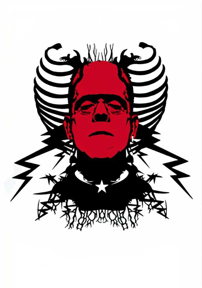 Paul Insect, ‘Frankenstein (Red)’, 2005, Print, Screenprint on paper, Pictures On Walls, Numbered