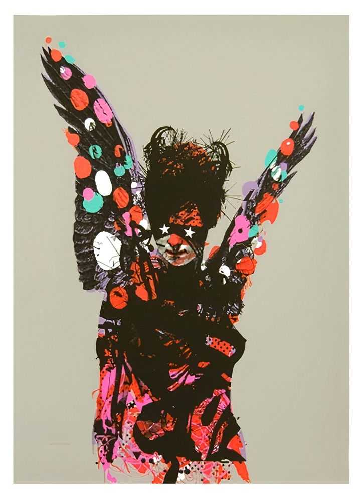 Paul Insect, ‘Star Eyes’, 2008, Print, Six colour screenprint on nice fluffy edge paper, Pictures On Walls, Numbered, Dated
