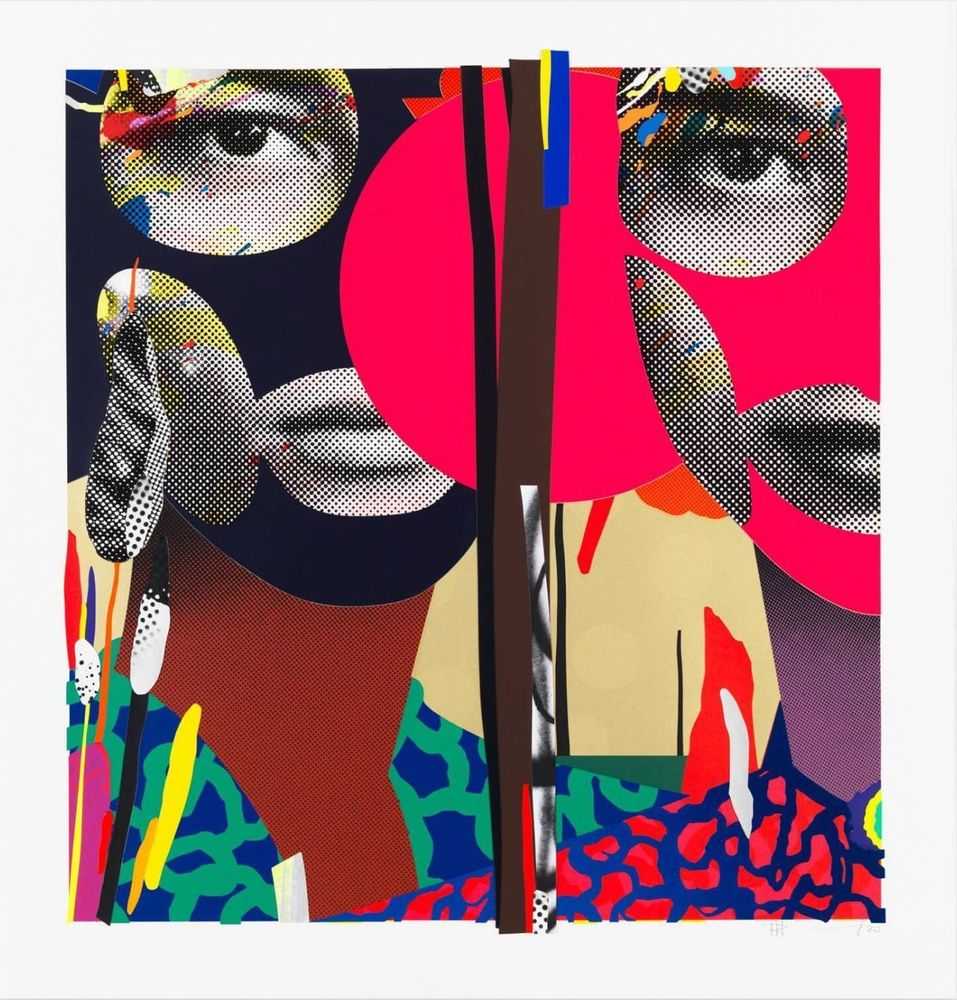 Paul Insect, ‘Together Alone (Gold)’, 2020, Print, Somerset tub Satin 410gsm, Somerset Satin Enhanced 330gsm and Heritage Book 315gsm paper individually finished, cut, varnished and layered by hand, Avant Arte, Numbered, Dated, Handfinished
