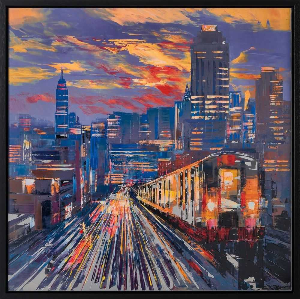 Paul Kenton, ‘All Aboard’, 2020, Print, Fine art print on metallic canvas, Castle Fine Art, Numbered, Framed