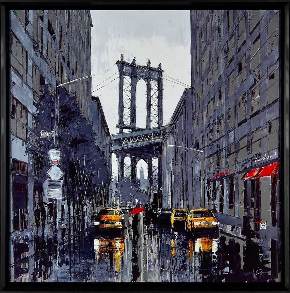 Paul Kenton, ‘An Englishman In New York’, 2021, Print, Hand-embellished giclée on aluminium, Castle Fine Art, Handfinished