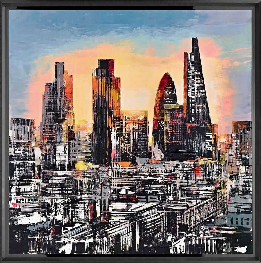 Paul Kenton, ‘City Burst’, 2019, Print, Fine Art Print, Castle Fine Art, 