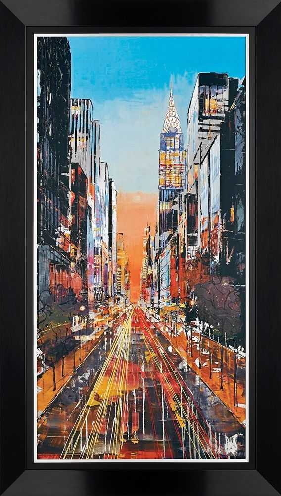 Paul Kenton, ‘Electric City’, 2022, Print, Giclee on Aluminium, Castle Fine Art, Framed