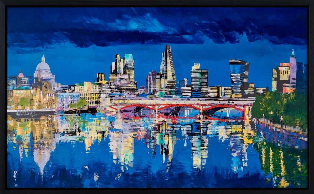 Paul Kenton, ‘London Illuminations’, 2023, Print, Fine Art Print, Castle Fine Art, 