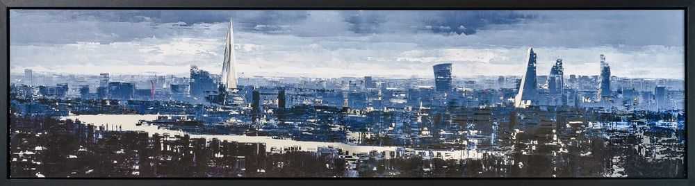 Paul Kenton, ‘London Overshadowed’, 2022, Print, Triple strike flatbed print on aluminium, Castle Fine Art, 