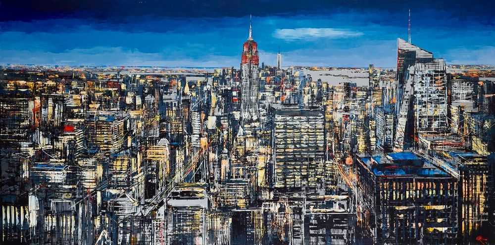 Paul Kenton, ‘Manhattan Madness’, 2018, Print, Fine Art Print, Castle Fine Art, 