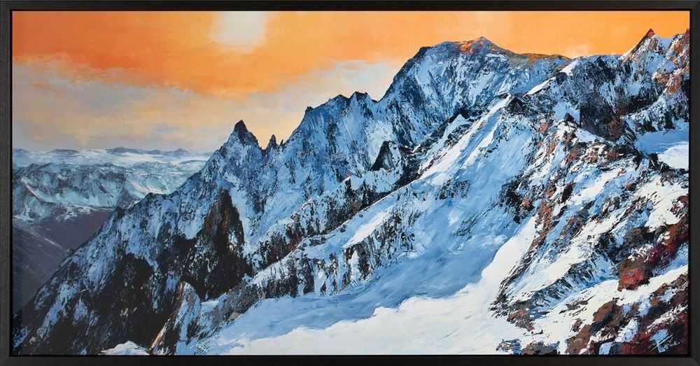 Paul Kenton, ‘Mont Blanc Splendour’, 2022, Print, Giclée on aluminium, null, Framed