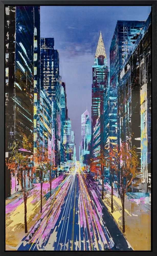 Paul Kenton, ‘Neons of New York’, 2022, Print, Giclée on aluminium, Castle Fine Art, 