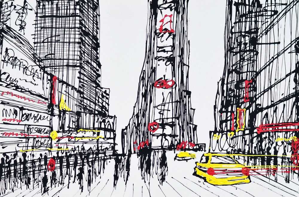 Paul Kenton, ‘New York New York’, 2011, Print, Giclée on canvas , null, 