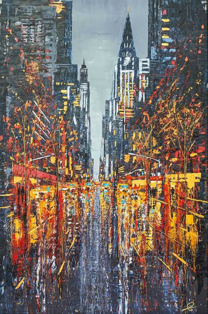 Paul Kenton, ‘New York Serenade’, 2025, Print, Embellished Giclée Print on Boxed Canvas, null, 