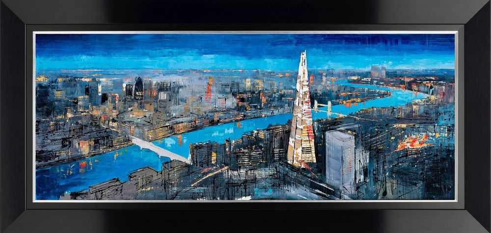 Paul Kenton, ‘Night Lights’, 2017, Print, Giclée on aluminium, Castle Fine Art, Framed