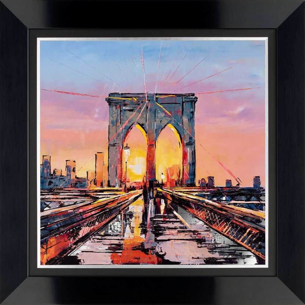 Paul Kenton, ‘Over The Brooklyn Bridge’, 2019, Print, Giclée on aluminium, Castle Fine Art, 