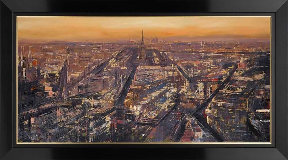 Paul Kenton, ‘Parisian Metropolis’, 2020, Print, Fine art print , Castle Fine Art, Numbered, Framed