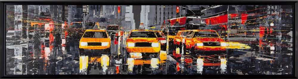Paul Kenton, ‘Taxi Central’, 2022, Print, Giclée on aluminium, Castle Fine Art, 