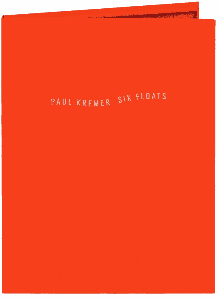 Paul Kremer, ‘Six Floats (Set of Prints)’, 24-11-2017, Print, Five Silkscreen prints and one unique screened monoprint. Custom linen clamshell box printed with silver foil deboss on cover and a signed and numbered colophon page on archival vellum, Louis Buhl & Co, Numbered
