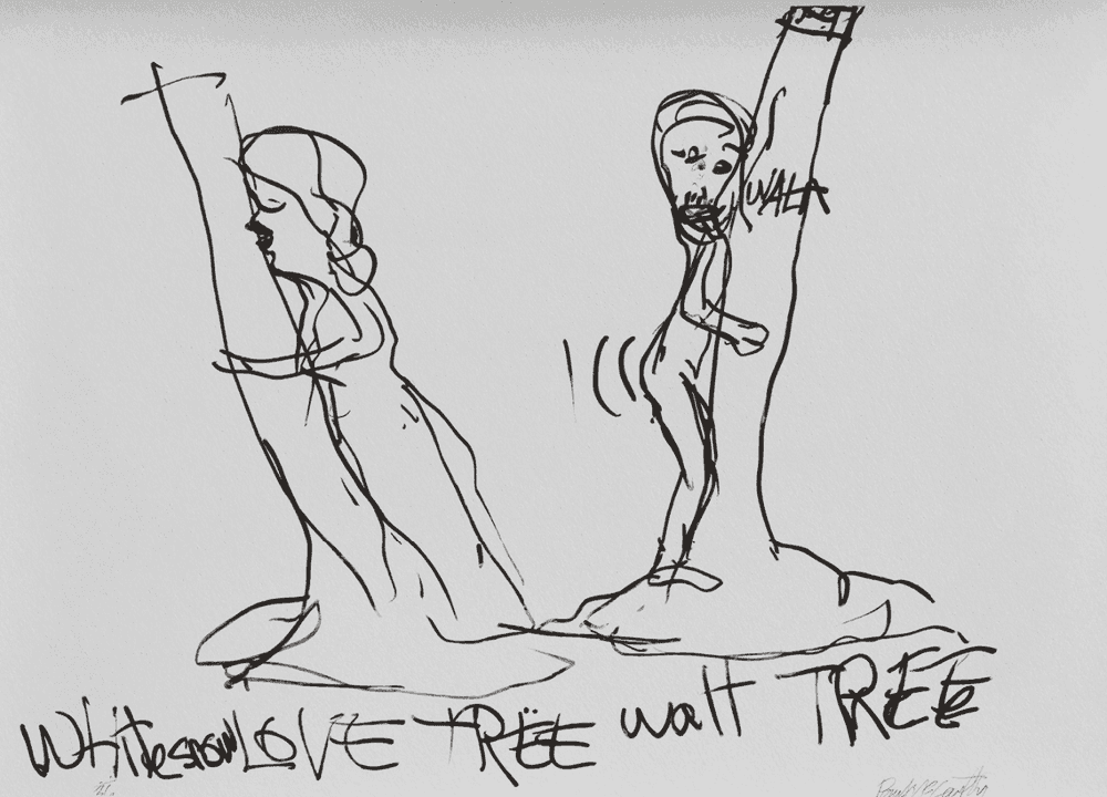 Paul McCarthy, ‘White Snow Love Tree Walt Tree’, 2024, Print, Lithograph, null, Numbered
