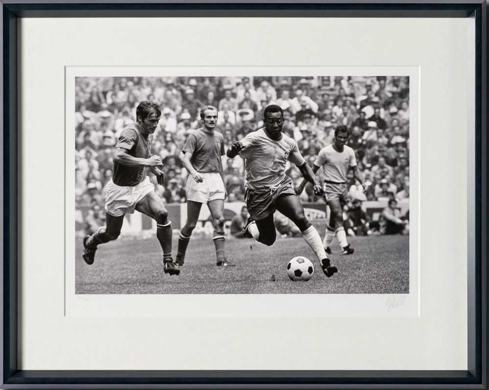 Pele, ‘Attack!’, 2023, Print, Giclee on paper, Castle Fine Art, Numbered, Framed