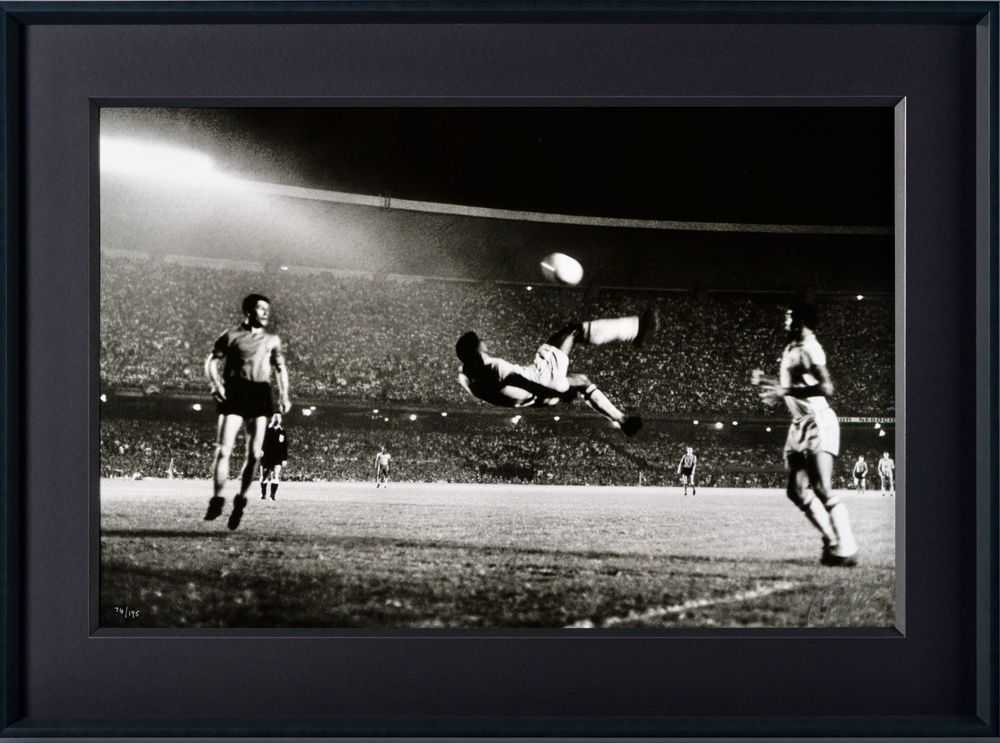 Pele, ‘Bicycle Kick (Large)’, 2023, Print, Giclee, Castle Fine Art, Numbered, Framed
