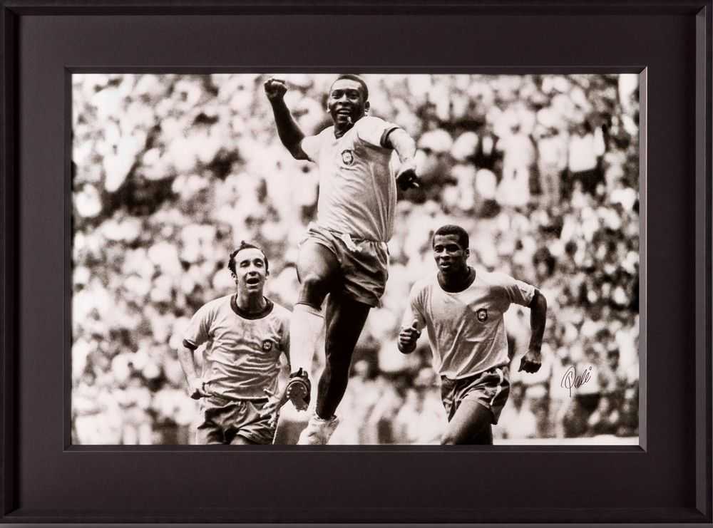 Pele, ‘Goal!!! (Silver Gelatin 30x40)’, 2023, Print, Silver gelatin print, Castle Fine Art, Numbered, Framed