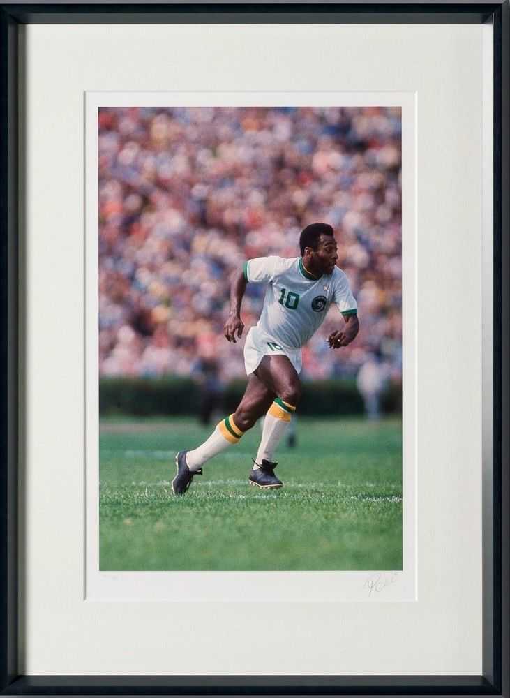 Pele, ‘New York Cosmos’, 2023, Print, Giclee on paper, Castle Fine Art, Numbered, Framed