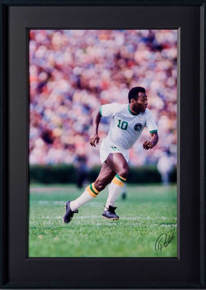 Pele, ‘New York Cosmos (Silver Gelatin 24x36)’, 2023, Print, Silver gelatin print, Castle Fine Art, Numbered, Framed