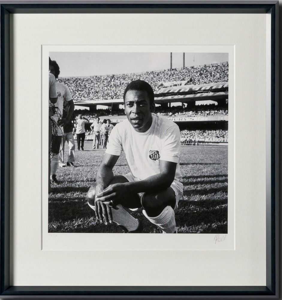 Pele, ‘Santos’, 2023, Print, Giclee on paper, Castle Fine Art, Numbered, Framed
