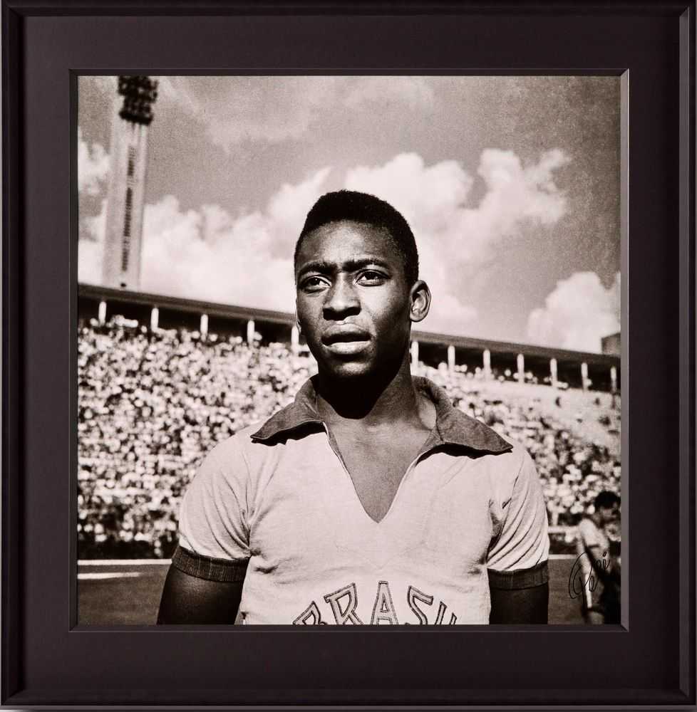 Pele, ‘Pelé (Silver Gelatin 30x30)’, 2023, Print, Silver gelatin print, Castle Fine Art, Numbered, Framed