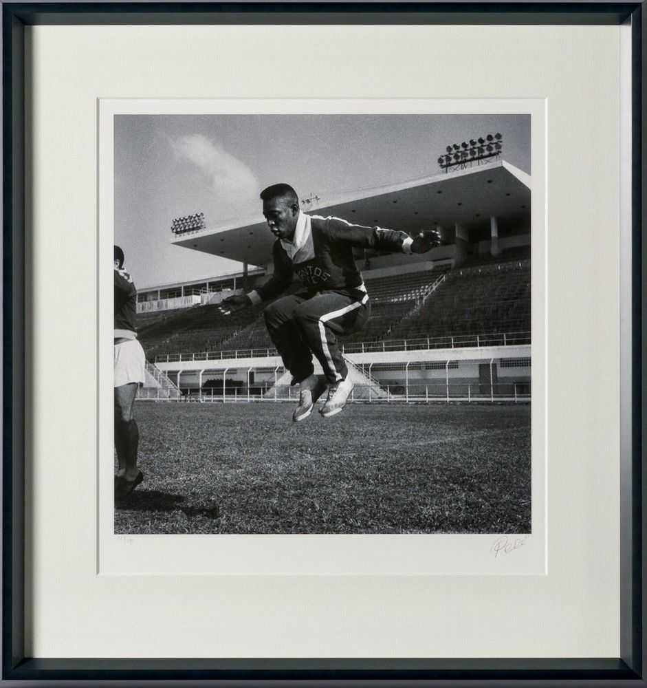 Pele, ‘Training Hard’, 2023, Print, Giclee on paper, Castle Fine Art, Numbered, Framed