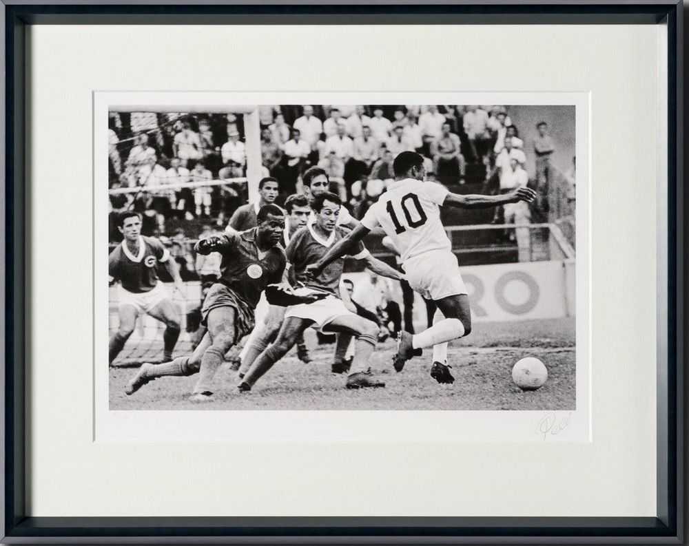 Pele, ‘Unstoppable!’, 2023, Print, Giclee on paper, Castle Fine Art, Numbered, Framed