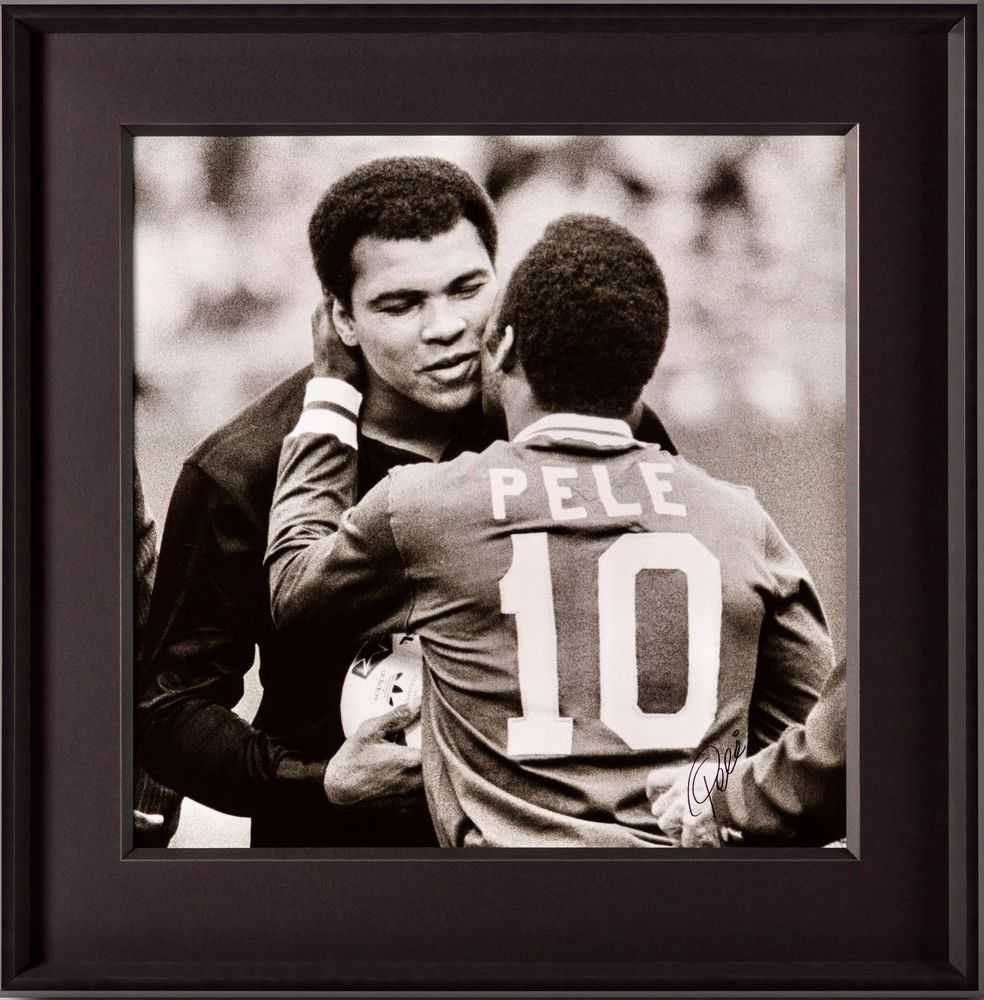 Pele, ‘& Ali (Silver Gelatin 30x30)’, 2023, Print, Silver gelatin print, Castle Fine Art, Numbered, Framed