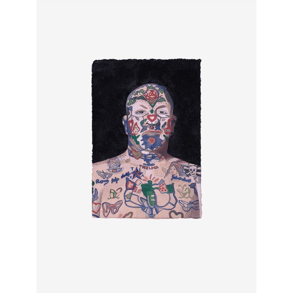 Peter Blake, ‘Tattooed People (Ron)’, 2015, Print, Pigment print, Affordable Art Fair, Numbered