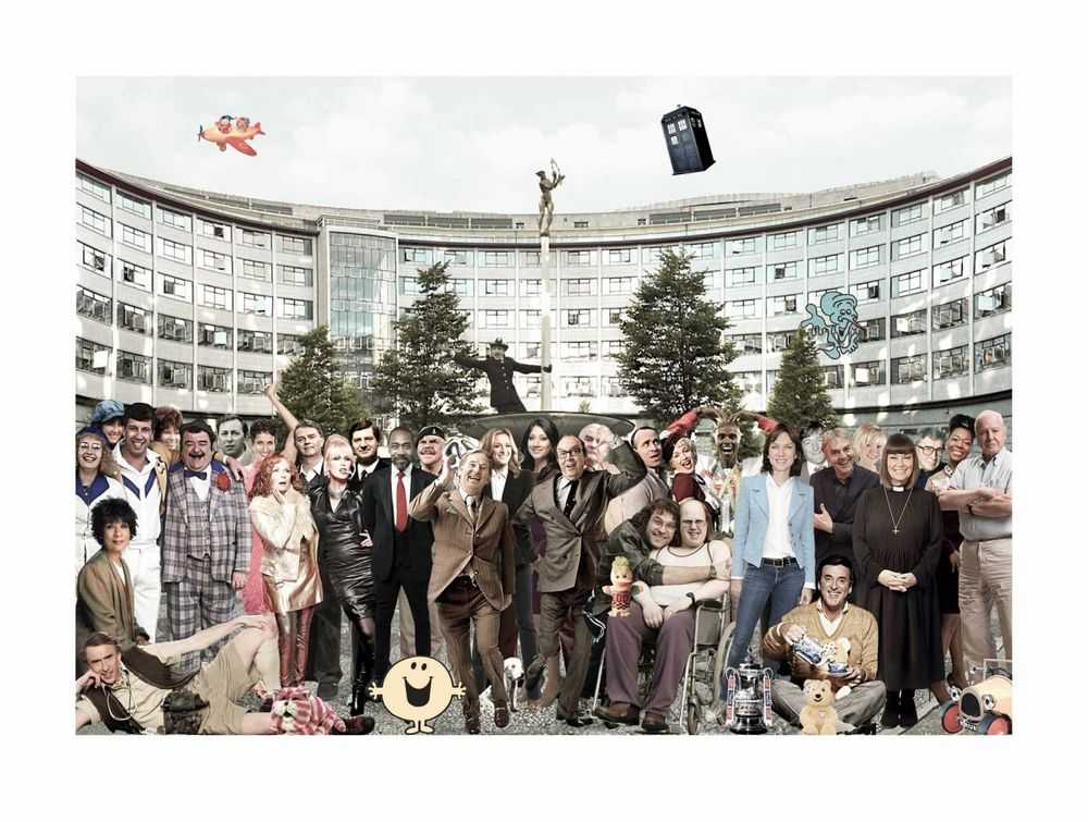 Peter Blake, ‘BBC 4 Noddy Arriving’, 2018, Print, Archival inkjet print, CCA Galleries, Numbered