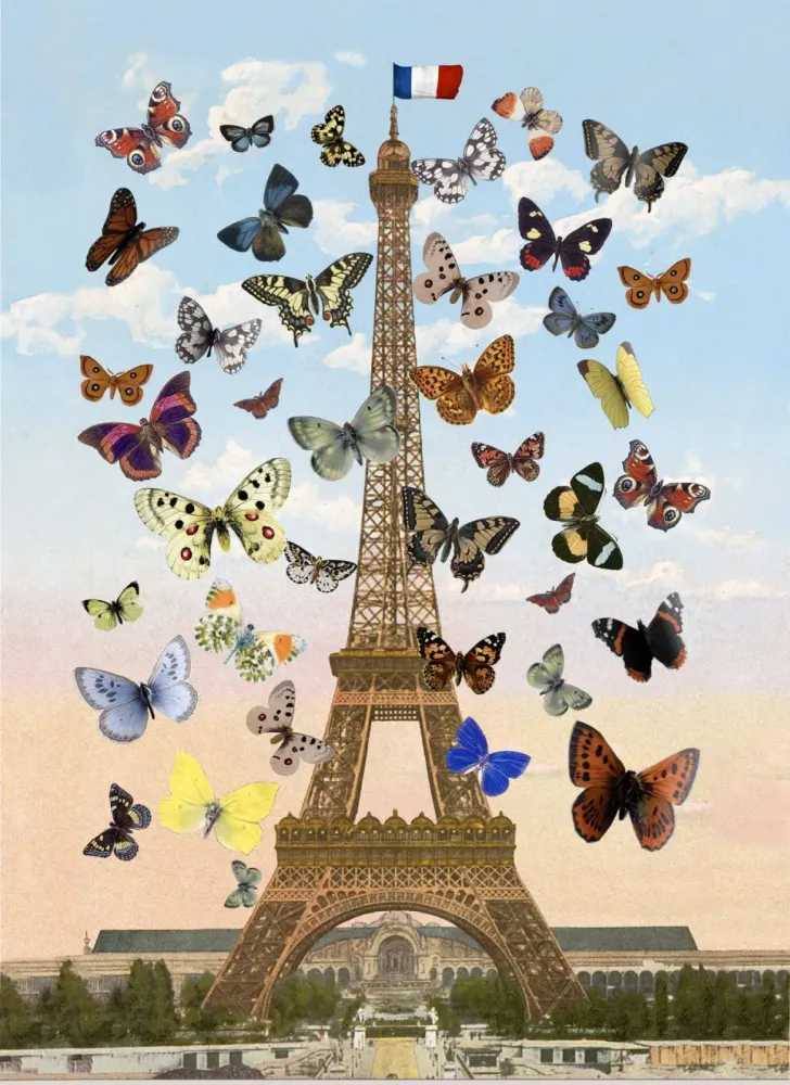 Peter Blake, ‘Eiffel Tower (Small Lenticular)’, 2013, Print, 3D lenticular print, CCA Galleries, Numbered