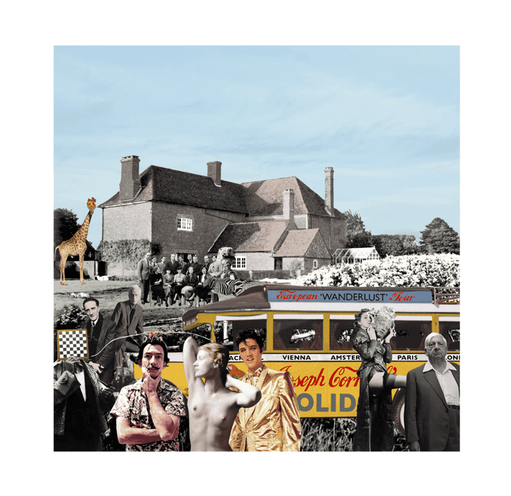 Peter Blake, ‘Elvis Visits Farley Farm’, 2019, Print, Inkjet on Somerset Satin 330gsm, Paul Stolper Gallery, Numbered