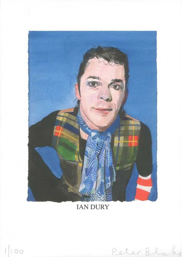 Peter Blake, ‘Ian Dury’, 2013, Print, Pigment print, Ian Dury, Numbered